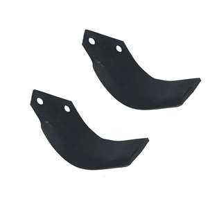 Lame de fraise rotative 0064811D Modèle droit gauche Compatible avec K1601100 722537 Lames de cultivateur traitées thermiquement à haute dureté - Product Image 2