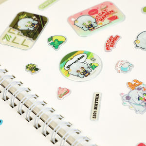 สติกเกอร์3D ติดผนังแบบกำหนดเองได้สติกเกอร์อะนิเมะ3D น่ารักฟูฟ่องสำหรับตกแต่งบ้าน - Product Image 5