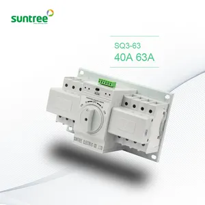 suntree手动转换开关价格双电源400a自动转换开关at 220v