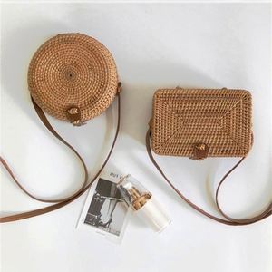 Sacs De Paille Philippine Femmes Populaires A Main Promotionnels Sac En Tricot Arc Ciel Rotin Avec Poignee <span class=keywords><strong>Bali</strong></span> Tisses - Product Image 1