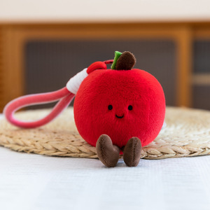 Jouets en peluche doux en forme de fruits et légumes, pendentifs unisexes en coton, jouets en peluche super doux, breloques de sac tendance pour jeunes - Product Image 3