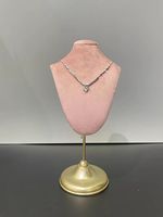 DOC Factory Support Présentoir de Bijoux en Métal Mannequin pour Boucles d'Oreilles, Bagues et Colliers – Présentoir de Bijoux en Gros