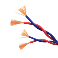 Spannung 300/500V 0, 75 mm2 1 mm2 1, 5 mm2 2, 5 mm2 4 mm2 6 mm2 Zweiadrige und verdrillte flexible Doppel kabel