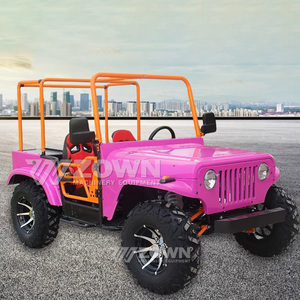 Jeeps miniatures classiques populaires à essence, tout-terrain, quatre roues motrices, couleur personnalisable, capacité de 2/4/6 personnes - Product Image 3