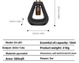 Wholesale 10ml USB Powered 1 Year Warranty Luxury Style Waterless Ultrasonic <b>Humidifier</b> Durable Plastic Household - Product Image 6