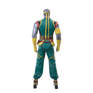 Costume de Cosplay pour hommes de vente directe d'usine semblable au mensonge de Lin de Tekken dans le jeu de Cosplay de Zhengfeng ensemble complet avec pantalon et haut - Product Image 5