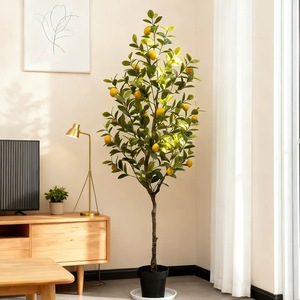 Offre Spéciale : Arbre <span class=keywords><strong>Citronnier</strong></span> Artificiel Haut de Gamme, Écologique, Style Moderne, Résistant aux UV, Simulation de Verdure, en <span class=keywords><strong>Pot</strong></span> en Plastique - Product Image 4