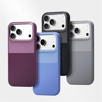Étui magnétique de luxe antichoc et antidérapant, finition mate, couleur tendance, avec bouton de commande tactile pour appareil photo, pour iPhone 18 Pro 17 ProMax