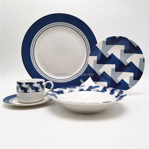 Juego de vajilla de porcelana mexicana, 20 piezas, proveedor de fábrica China - Product Image 5
