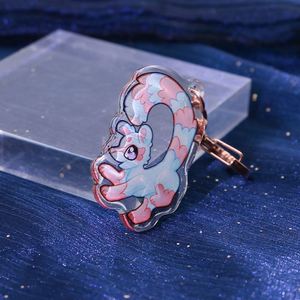 Porte-clés en acrylique brillant en résine époxy personnalisée, breloques en acrylique, cadeau en acrylique, créez votre propre logo, porte-clés en acrylique - Product Image 5