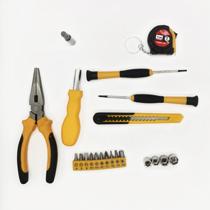 Household Tool Set 220x180x40mm 22-Piece Hard Case Carbon Steel Hand Tools For Home Repair - Product Image 4