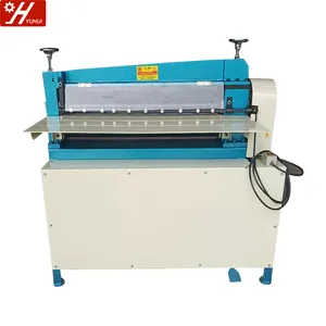 Máquina de corte de couro pu/pvc, máquina de corte de alta qualidade de 30 polegadas, couro genuíno, papel artificial, máquina de corte de litagem, YH-07