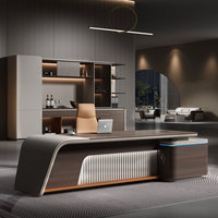 Meubles de bureau au design moderne et luxueux, bureau et table de direction pour le bureau du patron