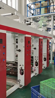 Machine de soufflage de film monocouche Debang avec imprimante intégrée pour la production de sacs poubelles et de sacs de courses en HDPE/LDPE, puissance 20 kW, économie d'énergie