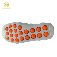 Suela de EVA TPR Personalizada de Fábrica, con Burbujas de Masaje, Antideslizante, Absorbente de Impactos, para Pantuflas, Baño, Calzado de Interior