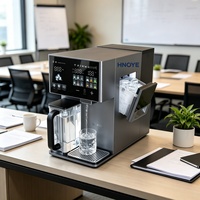 Purificateur d'eau RO écologique pour comptoir, machine à eau chaude et froide, à réfrigération rapide et à fabrication de glace