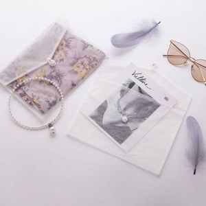 Personalizzato A Buon Mercato bianco busta sacchetto di <span class=keywords><strong>organza</strong></span> della busta del sacchetto del sacchetto - Product Image 5