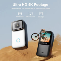 Pour SJCAM C200 Pro 4K corps de caméra d'action Portable FHD 6 axes GYRO vidéo 5G WiFi Vision nocturne sport DV MicroSD Med