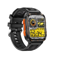 Reloj Inteligente Deportivo KT79 para Exteriores, Pantalla Cuadrada Grande, GPS, Brújula, Resistente al Agua 3ATM, Batería de 430 mAh, Monitor de Sueño, Asistente de Voz con IA