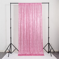 Grand or Rose paillettes photographie fond rideaux pour les fêtes de mariage scène toile de fond rideaux décor paillettes toile de fond rideau