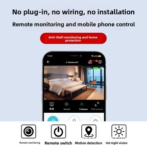 Telecamera 4G Senza Fili per Monitoraggio Domestico, Controllo Remoto da Smartphone, Wireless 2K Intelligente 360° per Interni con <span class=keywords><strong>Allarme</strong></span>, Memoria 32G-256G - Product Image 2