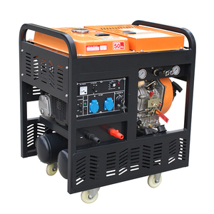 เครื่องกำเนิดไฟฟ้าแบบพกพา 5KW แบบเปิด ชนิดสูบเดียว ระบายความร้อนด้วยอากาศ ระบบสี่จังหวะ กำลังสูง - Product Image 4