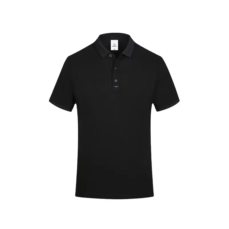 Personalized Men's Golf T-shirt Polo Shirt 100% Polyester Large Size Custom Logo Knitted Fabric Summer Polo Shirt 1028