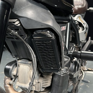 Cubierta de Enfriador de Aceite Protector de Rejilla de Radiador y Enfriador de Agua para Motor Compatible con <span class=keywords><strong>Ducati</strong></span> <span class=keywords><strong>Scrambler</strong></span> 800 Nightshift <span class=keywords><strong>Icon</strong></span> - Product Image 2