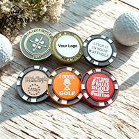 Jetons de poker de luxe personnalisés 2025 avec logo, impression par sublimation, jetons de golf