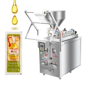 Embalagem óleo comestível automática Máquina embalagem líquida enchimento óleo cozinha saquinho