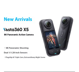 กล้องแอคชั่น Insta360 X5 360 องศา รุ่นใหม่ปี 2025 เลนส์เปลี่ยนได้ ชิป AI สามตัว ภาพคมชัดในที่แสงน้อย ใช้งานได้นาน 185 นาที - Product Image 3