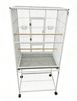 Gaiola Grande de Metal Playtop para Papagaio, Quaker, Conure, Periquito, Lovebird, Finch, Canário - Gaiola de Criação por Atacado