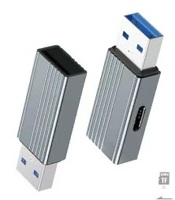 Lecteur de carte USB 3.0 TF 5 Gbps haute vitesse, mini en alliage d'aluminium, Plug and Play DC pour téléphone portable, ordinateur portable, appareil photo