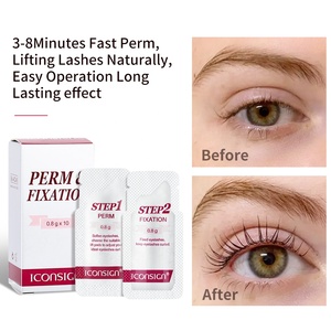 Juego de recubrimiento nutritivo para pestañas postizas, solución de levantamiento rápido de pestañas, <span class=keywords><strong>Perm</strong></span> y fijación, 5 minutos de duración, 0,8g - Product Image 2