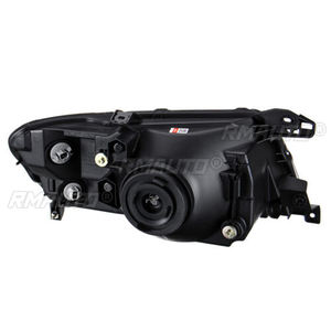 Conjunto de Faros Delanteros para Mitsubishi Pajero Montero 2000-2006 con Bombillas LED, Lentes de PC Negras, Izquierdo y Derecho - Product Image 6