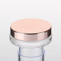 Petite couleur bricolage cosmétique poudre libre étui Design de mode presse ABS poudre emballage compact