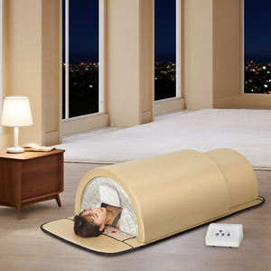 Tragbare goldene Farbe PEMF Fern infrarot Ray 180 Stück Turmalin <span class=keywords><strong>Germanium</strong></span> Stones Sauna Dome - Product Image 2