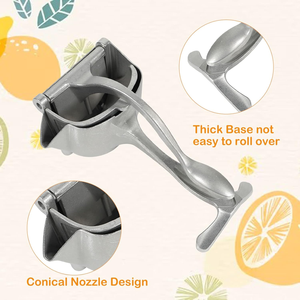 <span class=keywords><strong>Presse</strong></span>-agrumes manuel de haute qualité pour oranges et citrons, en alliage d'aluminium, antiadhésif, pour la cuisine - Product Image 3
