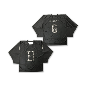 Maillot de hockey personnalisé pour jeunes Maillot de hockey sur glace universitaire blanc à motif imprimé par sublimation bon marché - Product Image 2