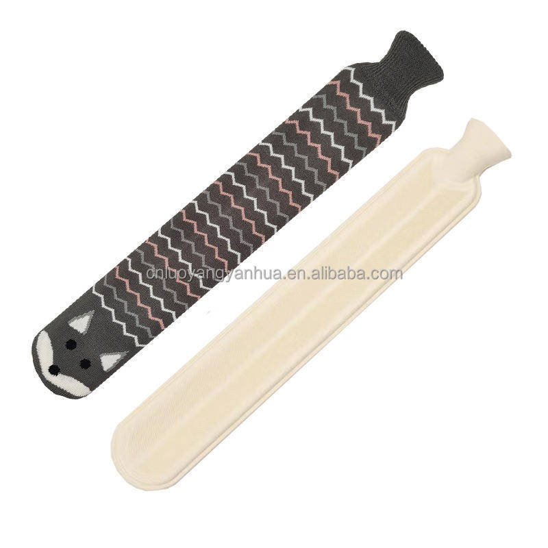 Grey wavy fox knit Set