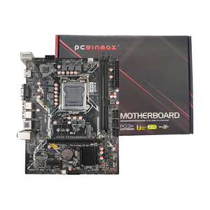 Carte mère de jeu double H510 LGA1200 DDR4 Micro-ATX de haute qualité OEM ODM, nouvelle garantie de 2 ans, directement de l'usine, pour ordinateur de bureau, 64 Go, 11e génération - Product Image 1