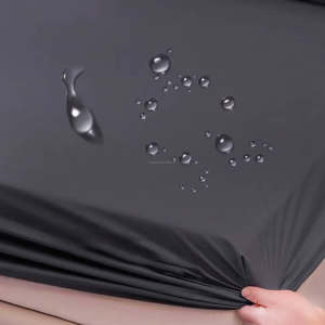 Protège-matelas imperméable de 18 "housse de matelas imperméable respirante pour animaux de compagnie enfants adultes - Product Image 2