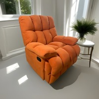 Canapé-lit multifonctionnel rotatif pour une personne, fauteuil inclinable et convertible en lit, chaise de cabine avec commande intelligente