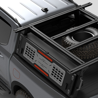 Plateforme de chargement modulaire XINYI pour benne de pick-up, avec compartiments de rangement, pour BYD Ford F150 Toyota Tacoma