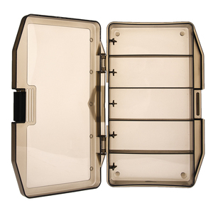 Boîte <span class=keywords><strong>de</strong></span> matériel <span class=keywords><strong>de</strong></span> pêche professionnelle, boîte Portable en plastique, noir, océan, Logo personnalisable, verrouillage, pièces d'outils, vente en gros - Product Image 5