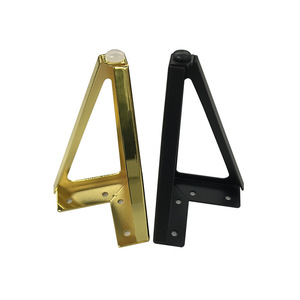 Patas para Muebles Luye Hardware de 15 cm, Acero al Carbono, Negro Mate, Dorado Brillante, para Mueble de Baño, Sofá, Mueble de TV - Product Image 3