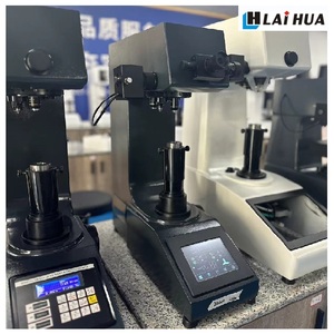 IC Ply-metal cam değerli taşlar için ISO 6507-2 büyük ekran dijital ekran kömürleşmiş katmanlar Vickers sertlik test cihazı - Product Image 2