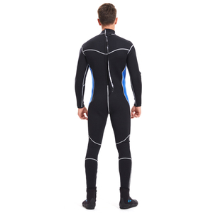 <span class=keywords><strong>Combinaison</strong></span> de plongée en néoprène OEM/ODM avec fermeture éclair dorsale, intégrale, pour hommes et femmes, 3 mm 5 mm, sports nautiques, natation en <span class=keywords><strong>eau</strong></span> libre, pêche sous-marine - Product Image 2