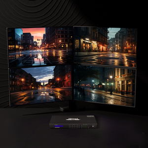 Tesmart 4x4 4K <span class=keywords><strong>HDMI</strong></span> ma trận chuyển đổi với âm thanh ra và RS232/điều khiển LAN 3840*2160 60Hz video Switcher Matrice - Product Image 6