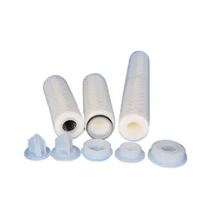 10 Inch Pleated Water Filter Cartridge For Well Water Sediment Filter 0.5um Prefiltering removing Impurity